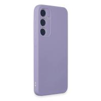 Newface Samsung Galaxy A15 4G Kılıf First Silikon - Lila