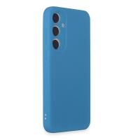 Newface Samsung Galaxy A15 4G Kılıf First Silikon - Mavi