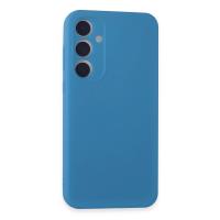 Newface Samsung Galaxy A35 5G Kılıf First Silikon - Mavi