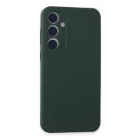 Newface Samsung Galaxy A35 5G Kılıf First Silikon - Koyu Yeşil