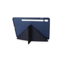 Newface Samsung Galaxy Tab A9 Kılıf Kalemlikli Mars Tablet Kılıfı - Lacivert