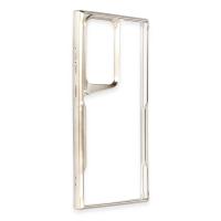 Newface Samsung Galaxy S24 Ultra Kılıf Boyi Silikon Kapak - Titan Gri