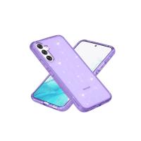 Newface Samsung Galaxy S23 FE Kılıf Glow Magsafe Kapak - Mor