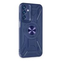 Newface Samsung Galaxy A35 5G Kılıf Lincoln Silikon - Lacivert