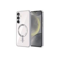 Newface Samsung Galaxy S24 Plus Kılıf Kross Magneticsafe Kapak - Gümüş