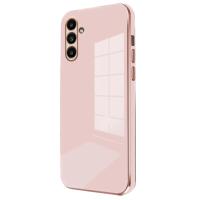 Newface Samsung Galaxy M15 Kılıf Volet Silikon - Pembe