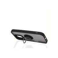 Newface Samsung Galaxy S24 FE Kılıf Montreal Yüzüklü Silikon Kapak - Yeşil