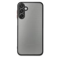 Newface Samsung Galaxy M15 Kılıf Montreal Silikon Kapak - Siyah