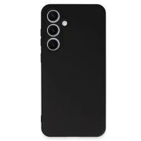 Newface Samsung Galaxy S24 FE Kılıf Nano içi Kadife Silikon - Siyah