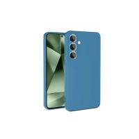 Newface Samsung Galaxy S24 FE Kılıf Nano içi Kadife Silikon - Mavi