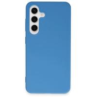 Newface Samsung Galaxy S24 Kılıf First Silikon - Mavi