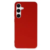Newface Samsung Galaxy S24 Plus Kılıf First Silikon - Kırmızı