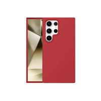 Newface Samsung Galaxy S24 Ultra Kılıf First Silikon - Kırmızı