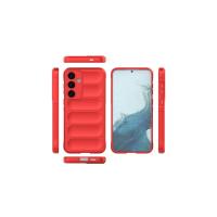 Newface Samsung Galaxy S24 FE Kılıf Optimum Silikon - Kırmızı