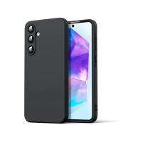 Newface Samsung Galaxy A16 5G Kılıf Nano içi Kadife Silikon - Siyah