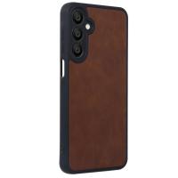 Newface Samsung Galaxy A16 5G Kılıf Aras Deri Kapak - Taba