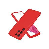 Newface Samsung Galaxy S25 Ultra Kılıf First Silikon - Kırmızı