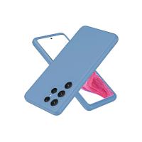 Newface Samsung Galaxy S25 Ultra Kılıf First Silikon - Mavi