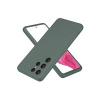 Newface Samsung Galaxy S25 Ultra Kılıf First Silikon - Koyu Yeşil