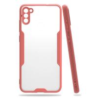 Newface Samsung Galaxy A11 Kılıf Platin Silikon - Pembe