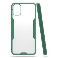 Newface Samsung Galaxy M31 Kılıf Platin Silikon - Yeşil