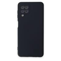 Newface Samsung Galaxy A22 Kılıf Nano içi Kadife Silikon - Lacivert