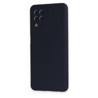 Newface Samsung Galaxy A22 Kılıf Nano içi Kadife Silikon - Lacivert