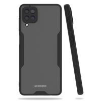 Newface Samsung Galaxy A22 Kılıf Platin Silikon - Siyah