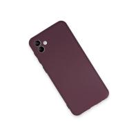 Newface Samsung Galaxy A04E Kılıf First Silikon - Mor