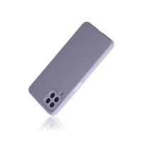 Newface Samsung Galaxy A22 Kılıf Glass Kapak - Lila