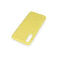 Newface Samsung Galaxy A70 Kılıf Nano içi Kadife Silikon - Sarı