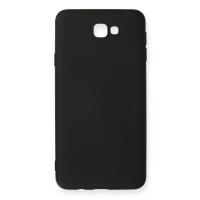 Newface Samsung Galaxy J7 Prime Kılıf Nano içi Kadife Silikon - Siyah