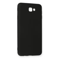 Newface Samsung Galaxy J7 Prime Kılıf Nano içi Kadife Silikon - Siyah