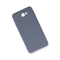 Newface Samsung Galaxy J7 Prime Kılıf Nano içi Kadife Silikon - Gri