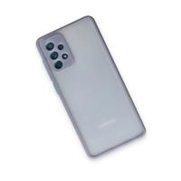 Newface Samsung Galaxy A72 Kılıf Montreal Silikon Kapak - Gri