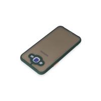 Newface Samsung Galaxy J7 Kılıf Montreal Silikon Kapak - Yeşil