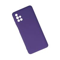 Newface Samsung Galaxy M51 Kılıf Nano içi Kadife Silikon - Mor