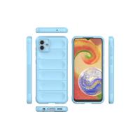 Newface Samsung Galaxy A04E Kılıf Optimum Silikon - Sky Blue