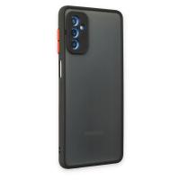 Newface Samsung Galaxy M52 5G Kılıf Montreal Silikon Kapak - Siyah