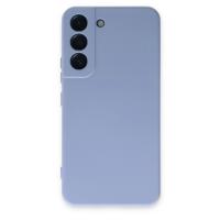 Newface Samsung Galaxy S22 Kılıf Nano içi Kadife Silikon - Lila