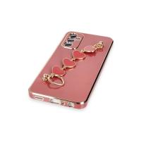 Newface Samsung Galaxy A14 4G Kılıf Esila Silikon - Kırmızı