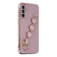 Newface Samsung Galaxy A14 4G Kılıf Esila Silikon - Mor