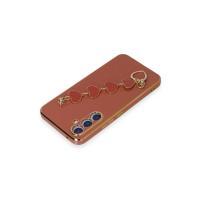 Newface Samsung Galaxy A54 5G Kılıf Esila Silikon - Kırmızı