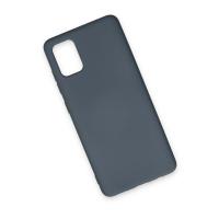 Newface Samsung Galaxy A51 Kılıf Nano içi Kadife Silikon - Gri