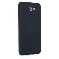 Newface Samsung Galaxy J7 Prime Kılıf Nano içi Kadife Silikon - Lacivert