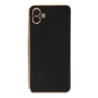 Newface Samsung Galaxy A04E Kılıf Volet Silikon - Siyah