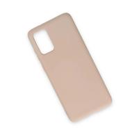 Newface Samsung Galaxy S20 Plus Kılıf Nano içi Kadife Silikon - Pudra