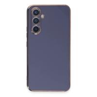 Newface Samsung Galaxy A54 5G Kılıf Volet Silikon - Mavi