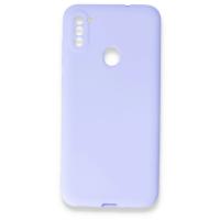 Newface Samsung Galaxy A11 Kılıf First Silikon - Lila