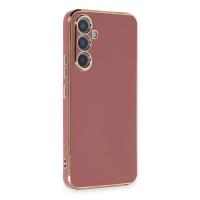 Newface Samsung Galaxy A54 5G Kılıf Volet Silikon - Kırmızı